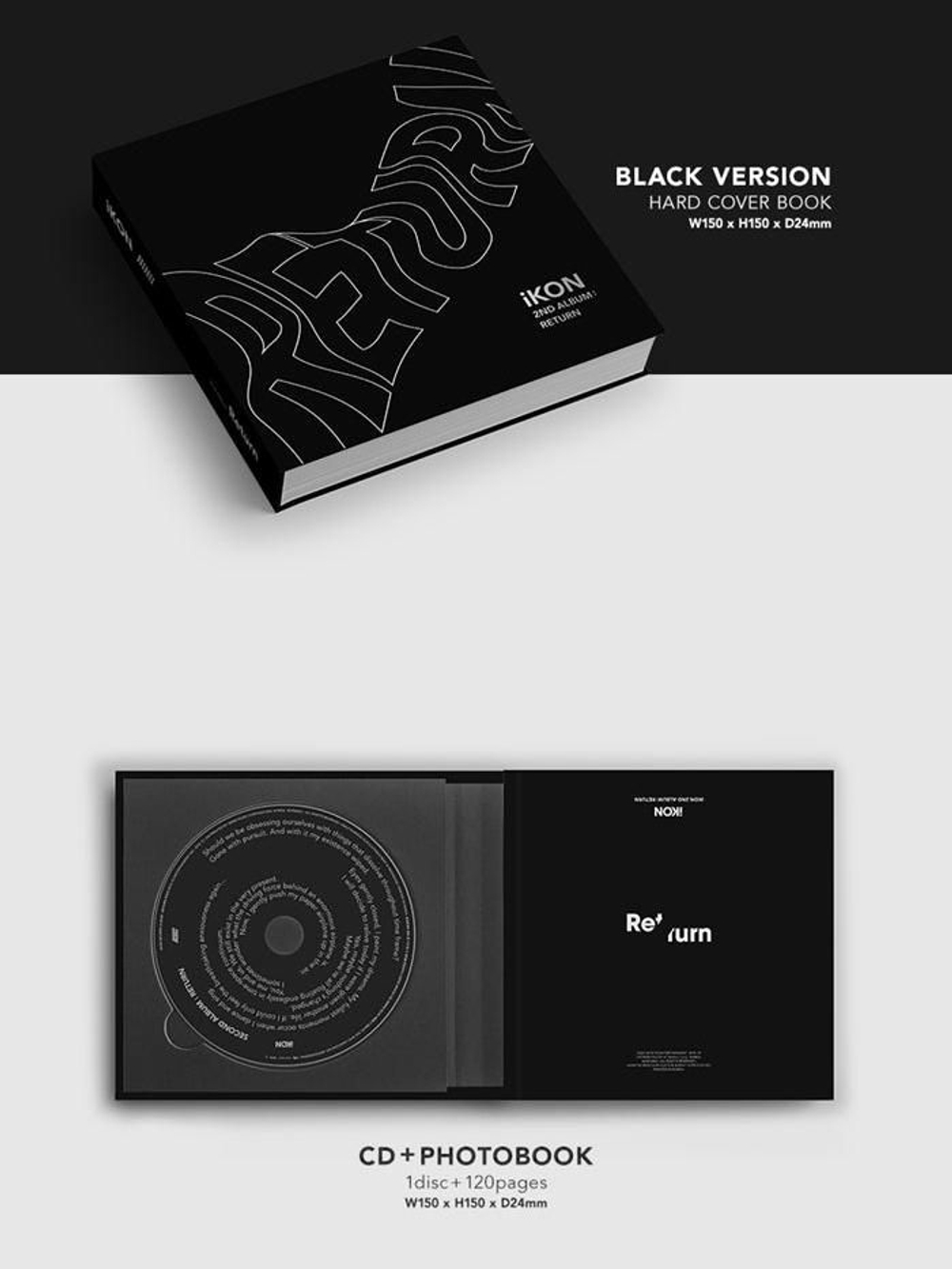 Альбом iKON - Return 2nd Album 2 Version SET