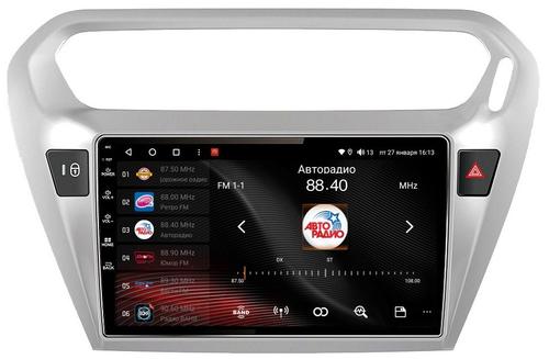 Магнитола для Peugeot 301 / Citroen C-Elysee - Vaycar VA59-0294 на Android 13, 4G SIM-слот