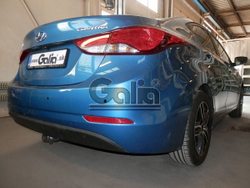 Фаркоп оцинкованный Galia H099C для Hyundai Elantra 2011-2016(паспорт и сертификат в комплекте)(без электрики)