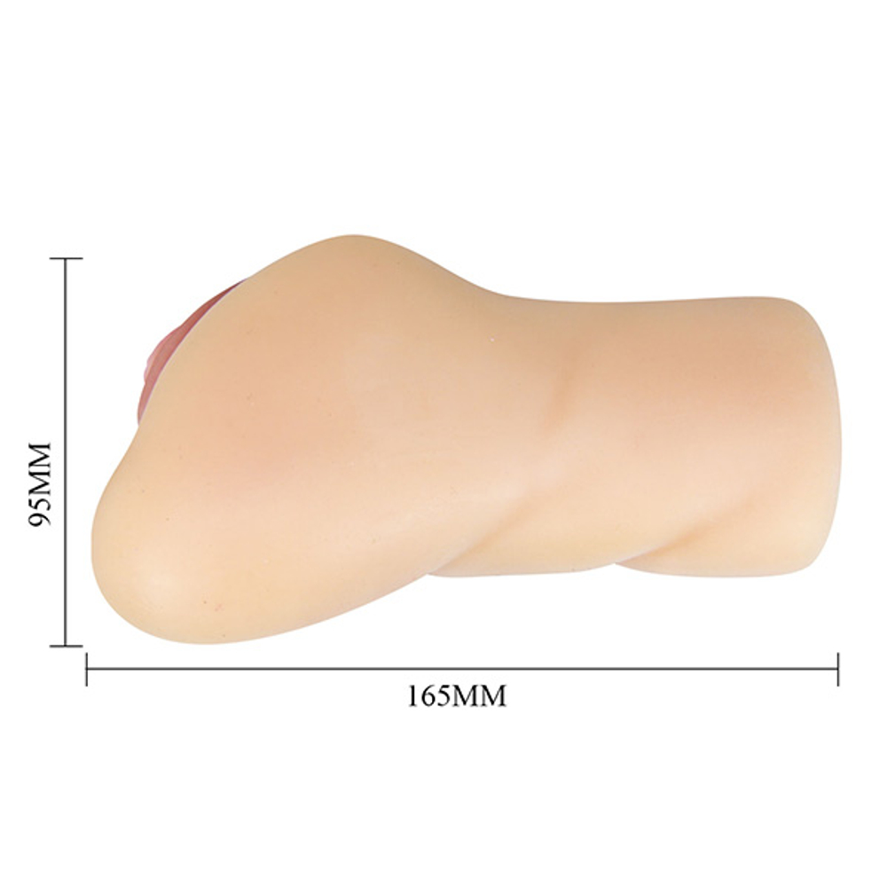 Телесный мастурбатор-вагина 16,5см Pretty Love Crazy Bull Eliana Realistic Pussy BM-009235N