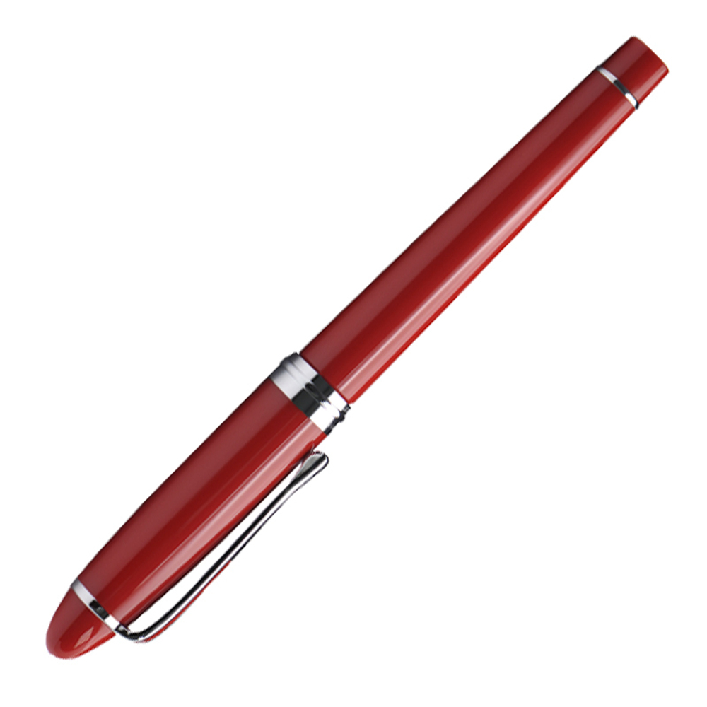 Перьевая ручка Aurora Ipsilon Deluxe red CT, перо - F, в подарочной коробке