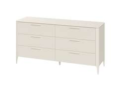 Комод Type 6 ящиков ширина 170 см (молочный)