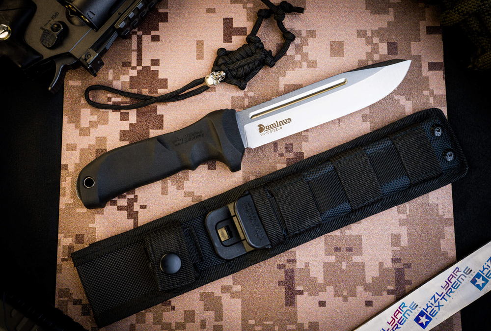 Тактический нож Dominus VG-10 (Cryo) StoneWash