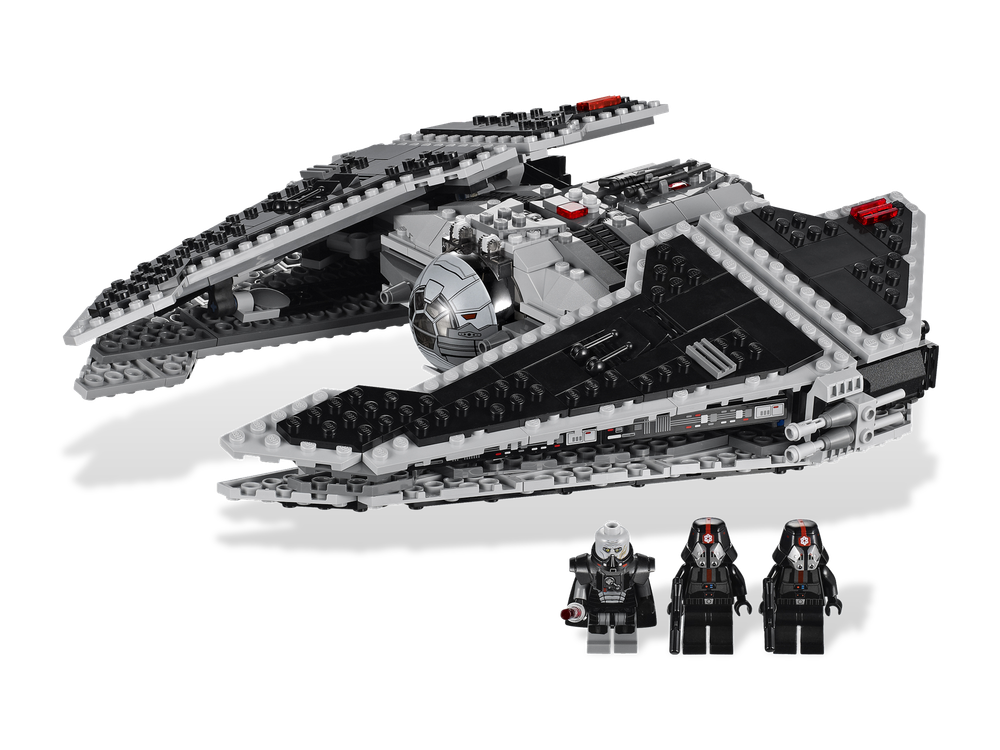 LEGO Star Wars: Ситхский перехватчик класса «Фурия» 9500 — Sith Fury-class Interceptor — Лего Стар ворз Звёздные войны