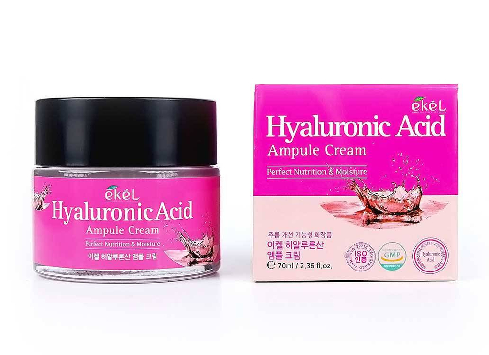 Ekel. Ампульный крем с гиалуроновой кислотой Hyaluronic Acid Ampule Cream