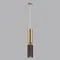 7062/1A MINIMA ODL25 237 Подвесной светильник темное дерево/металл IP20 GU10 LED 7W 220V CAUCHO