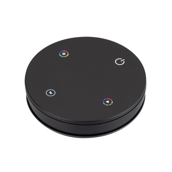 INTELLIGENT ARLIGHT Пульт SMART-801-22-1G-RGBW Black (3V, Magnet, 2.4G) (IARL, IP20 Пластик, 5 лет) 046479