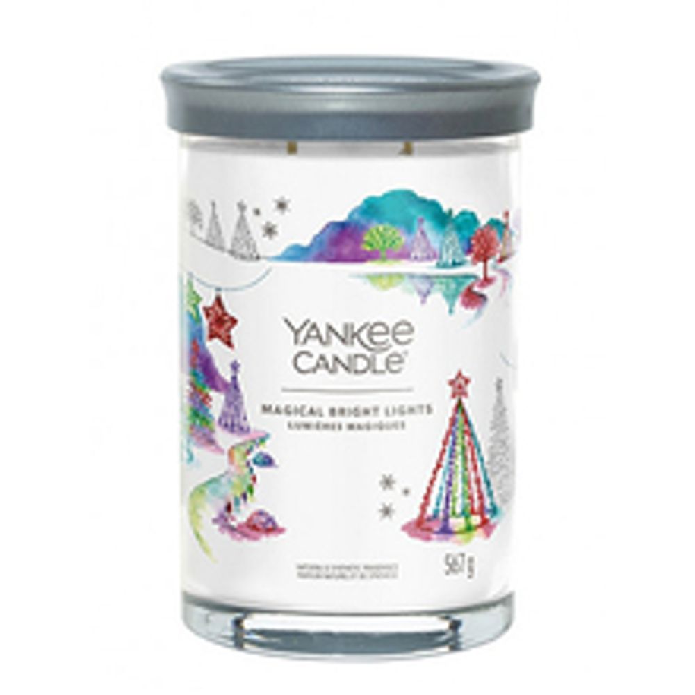 Yankee Candle Magical Bright Lights Signature Tumbler Candle 567.0g Yankee Candle Magical Bright Lights Signature Tumbler Candle 567.0g