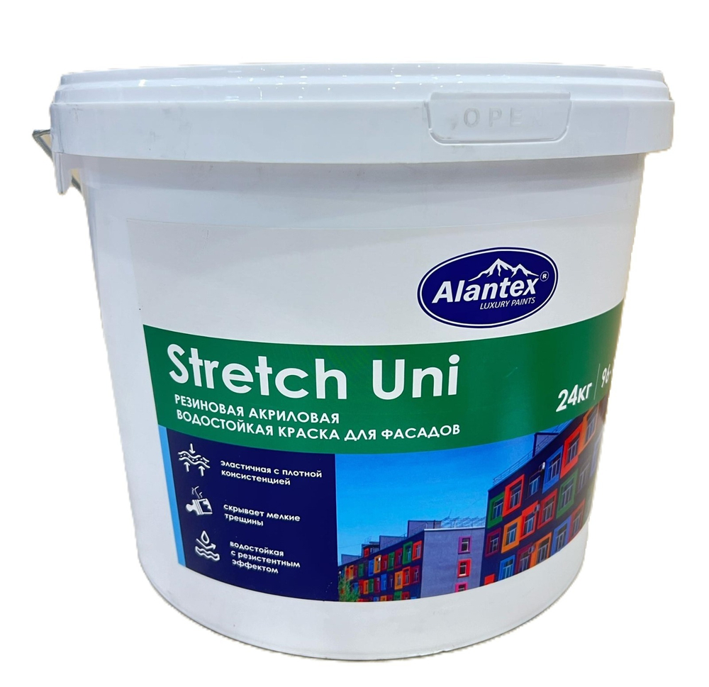 КРАСКА РЕЗИНОВАЯ STRETCH UNI 24 КГ (4870233517608)