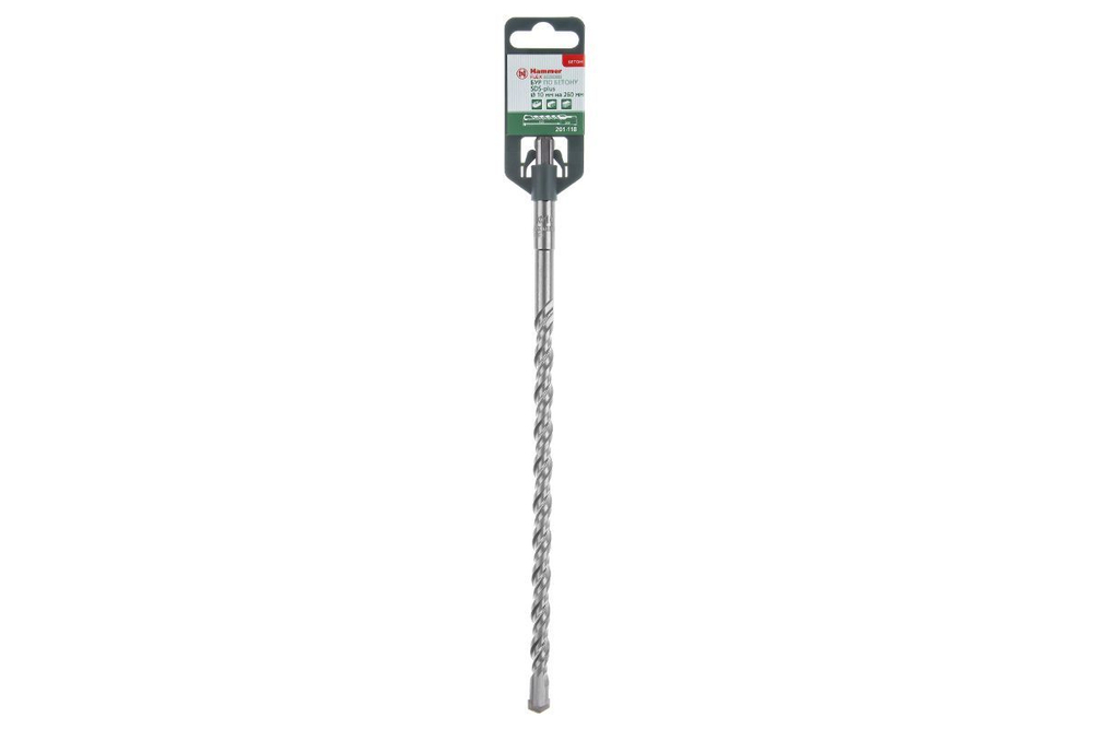 Бур Hammer Flex 201-118 SDS+  10 X 260