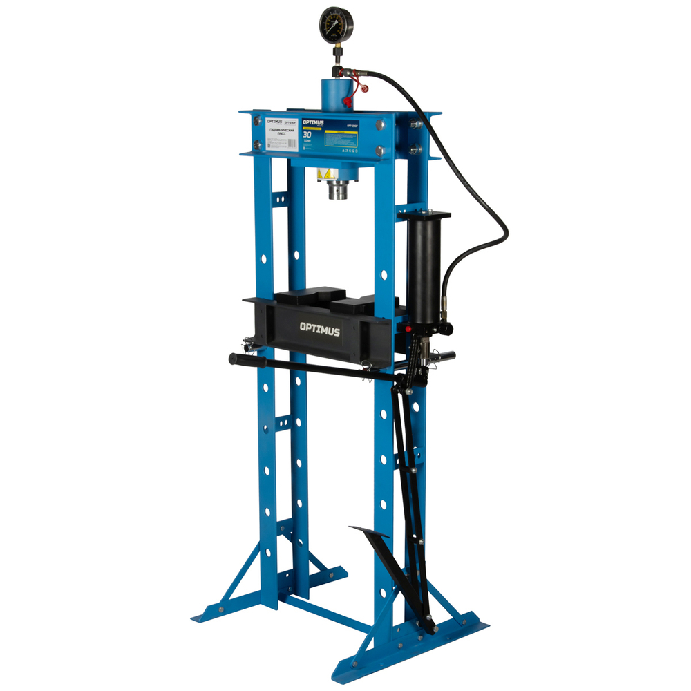 OPT-230F Пресс гаражный 30 т, ручной и ножной привод