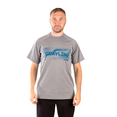 Футболка Nova-Tex Grayling Riverbad (Хлопок, Серый) Ривербед -