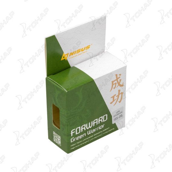 Леска FORWARD Green Warrior 0,203mm/100m Nylon (N-FGW-0203-100) Nisus