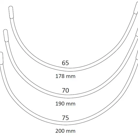 Каркасы для бюстгальтера Isetta Тип 13 (средней глубины)