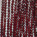 Гранатовая шпинель синтетическая, 2мм, шар, микроогранка