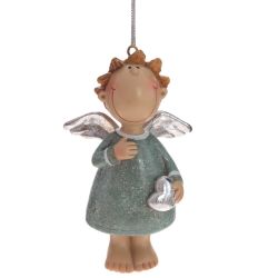 GAEM Изделие декоративное подвесное "Ангел", L6 W4 H10 см, 2в.
