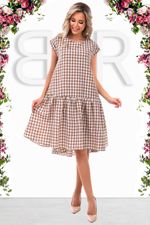 Платье Тутси (капучино) Brividi (Акция)