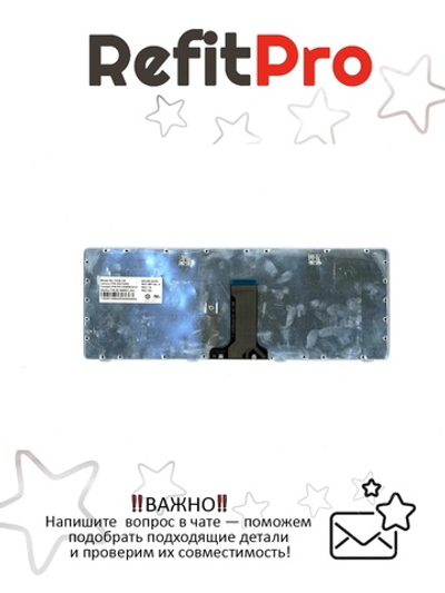 Клавиатура для Ноутбука Lenovo G400 / G410 английская, черная (25212093)