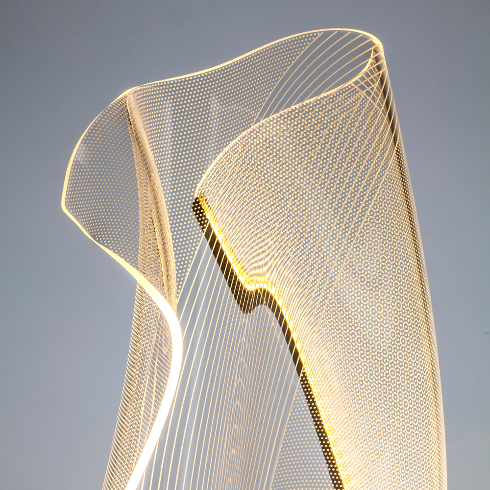 738783 Торшер VARESE 26W LED 1800LM 380G ЗОЛОТО 3000K