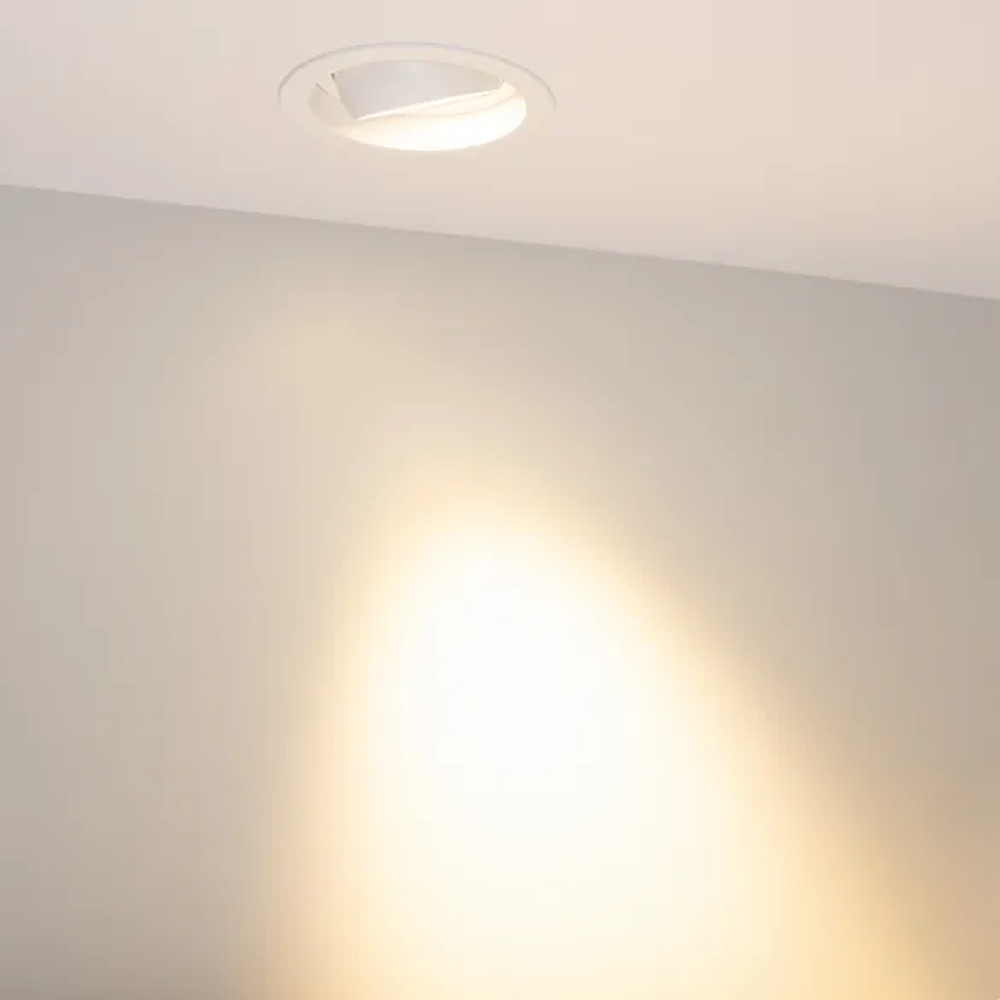 Светильник MS-VORTEX-BUILT-R135-30W Warm3000 (WH-WH, 30 deg, 230V) (Arlight, IP20 Металл, 5 лет) 056569