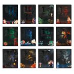 Тетради предметные, КОМПЛЕКТ 12 ПРЕДМЕТОВ, 48 л., TWIN лак, BRAUBERG "ДАТЫ", 405173