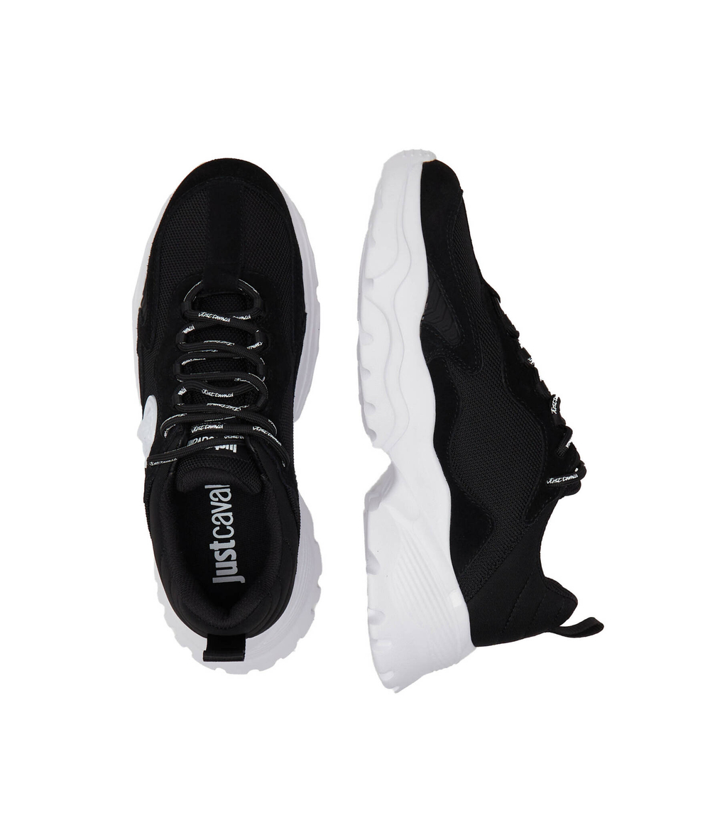 Кроссовки Just Cavalli - черный(75QA3SL5ZSA05)
