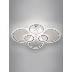 Светильник потолочный светодиодный Rivoli Marion 6107-109 132 Вт LED 2800К - 6200К модерн с пультом