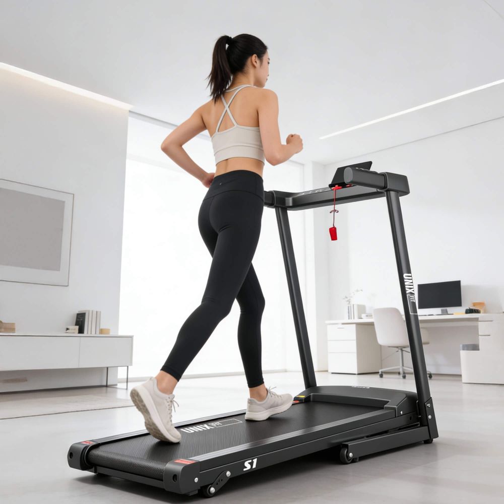 Беговая дорожка UNIX Fit Hi-tech S1 Black