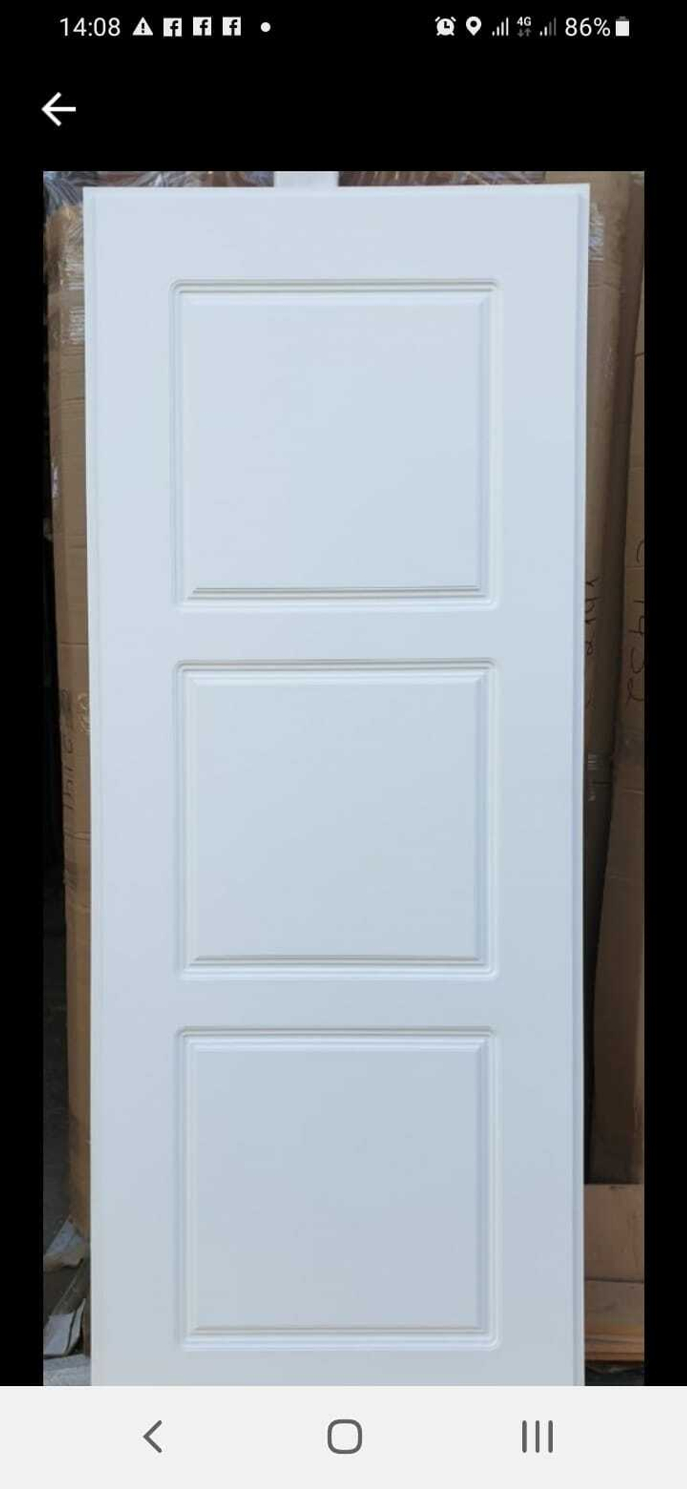 Входная металлическая дверь RеX (РЕКС) 19 Арт Графит / ФЛ 3 Силк сноу (белый матовый. без текстуры)