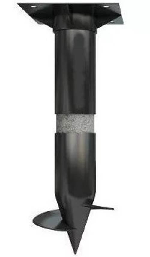 Свая 76 + оголовок  1,5 м