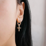 серьги zero mini