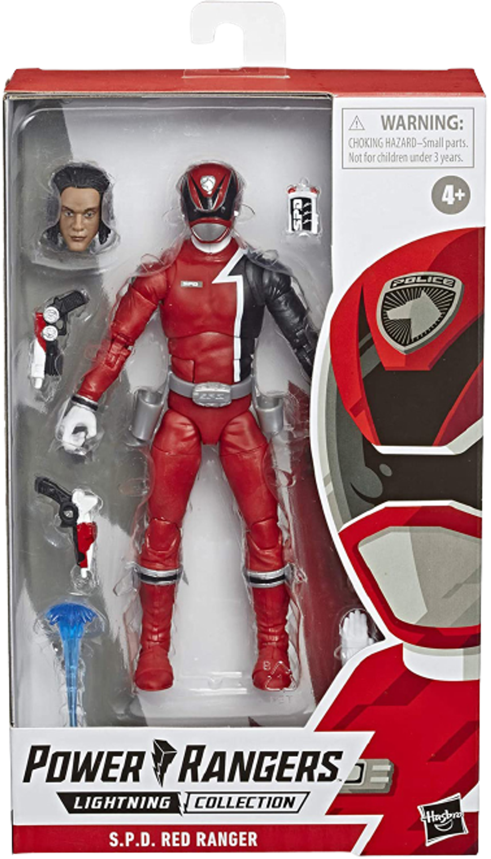 Power Rangers Lightning Collection - S.P.D. Red Ranger купить по цене 790  руб в интернет-магазине комиксов Geek Trip