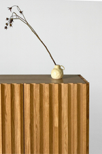 Дизайнерский комод Fence крупный план дверцы и ящики