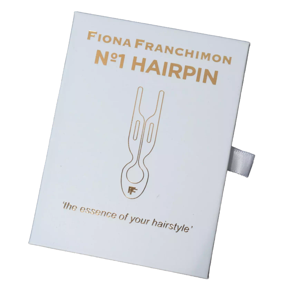 NO 1 HAIRPIN | TANTALIZING BLUE - 3X HAIRPINS/BOX / Шпильки No1 Hairpin нежно-бирюзового цвета (набор из 3 шпилек)