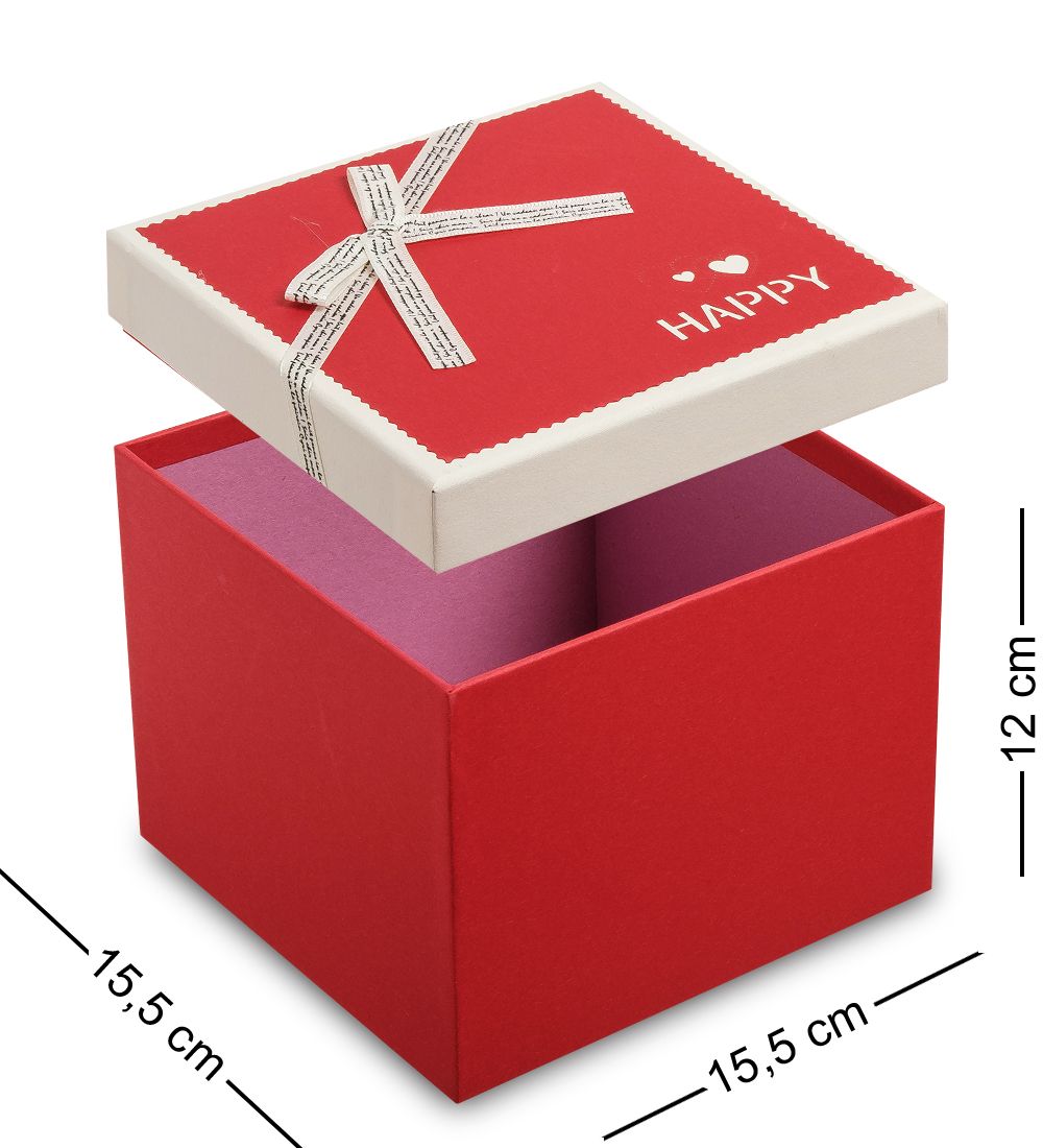 WG-31/2-B Коробка подарочная цв.красный