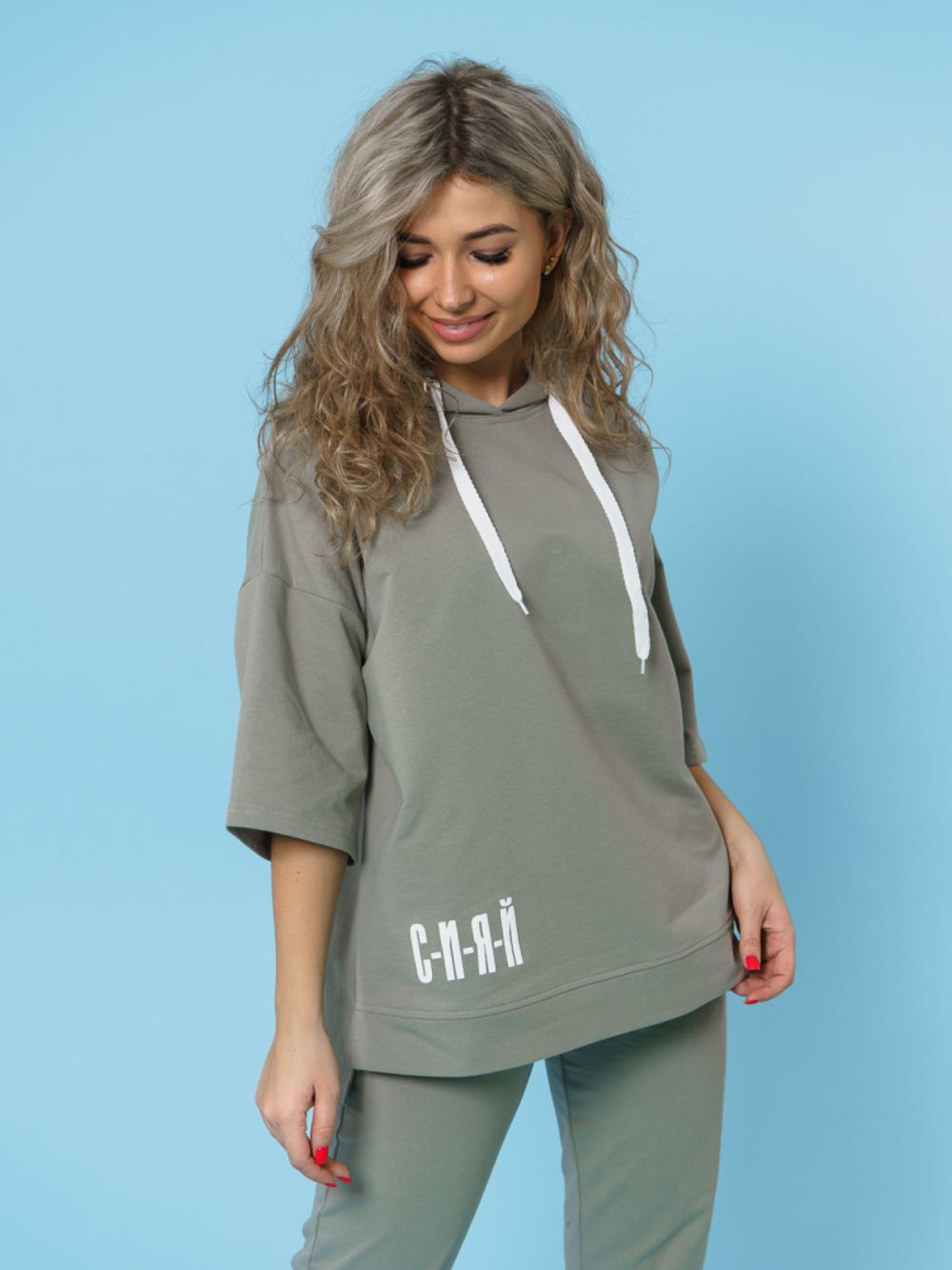 866 Костюм "Св.олива" SveTekst (Акция)