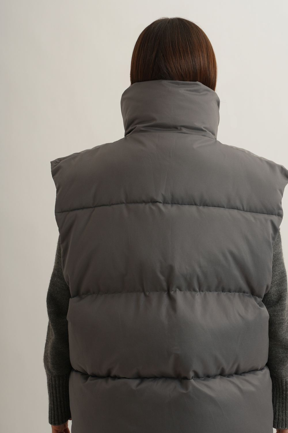 Жилет oversize утепленный