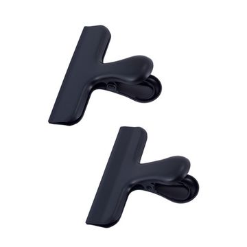 Клипсы из нержавеющей стали для пакетов Kamille KM-8839 (2 шт) для хранения сыпучих продуктов