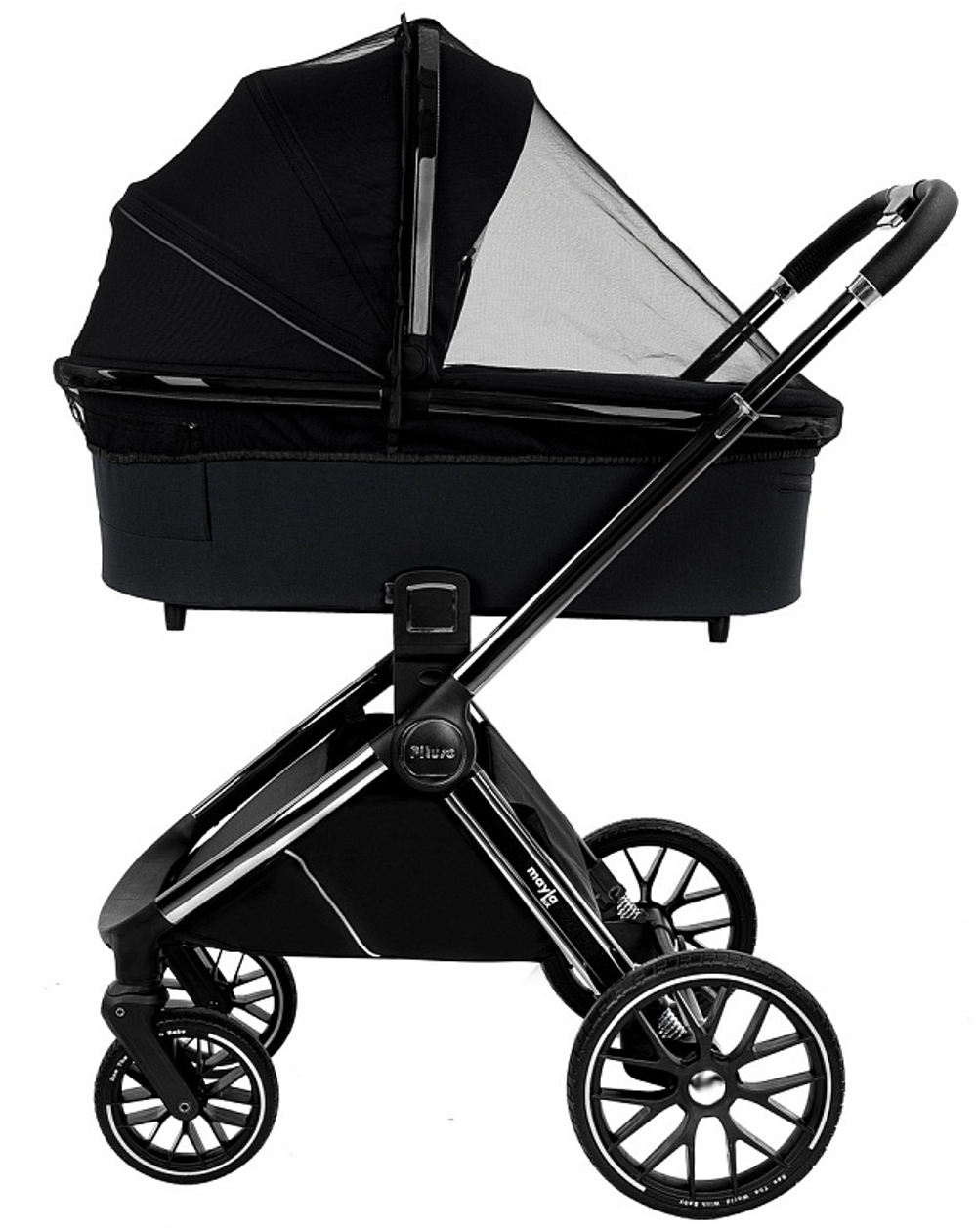 Pituso Коляска 2 в 1 Mayla Lux Black
