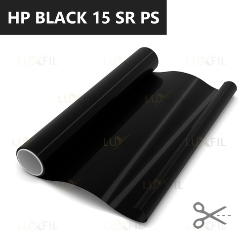 Пленка тонировочная металлизированная HP BLACK 15 SR PS LUXFIL, на отрез (ширина рулона 1,524 м.)