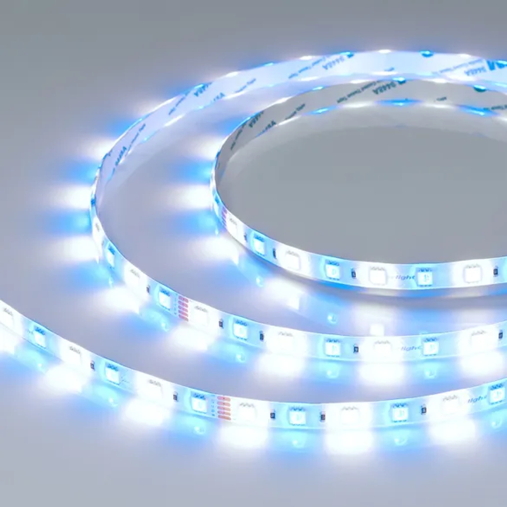 Светодиодная лента RTW-SE-B60-10mm 24V RGBW-White (14.4 W/m, IP65, 5060, 5m) (Arlight, Открытый) 034184