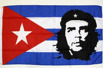 Флаг Che Guevara на флаге Кубы