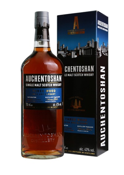 Виски Auchentoshan Three Wood 43%