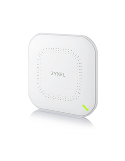 Точка доступа Гибридная точка доступа Zyxel NebulaFlex NWA50AX, WiFi 6, 802.11a/b/g/n/ac/ax (2,4 и 5 ГГц), MU-MIMO, антенны 2x2, до 575+1200 Мбит/с, 1xLAN GE, PoE, без поддержки Captive portal и WPA-Enterprise, защ