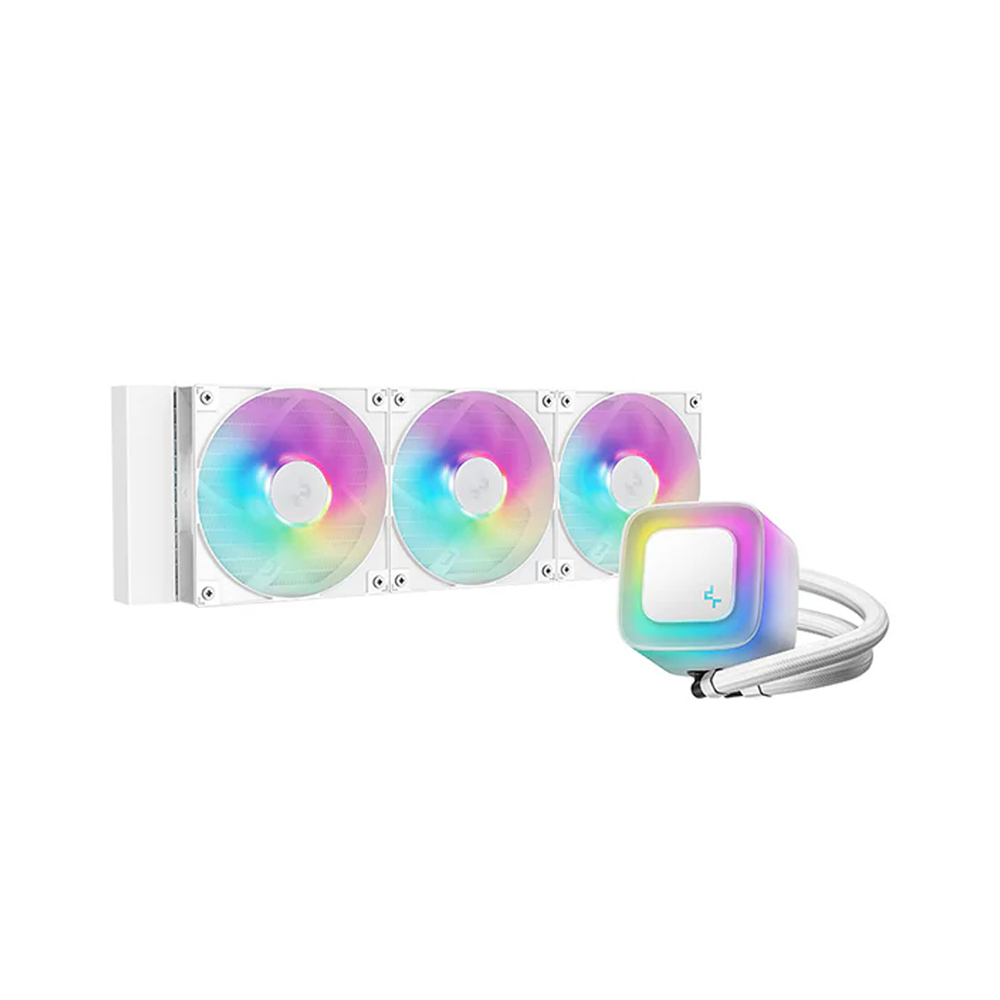 Кулер с водяным охлаждением Deepcool LE360 WH V2