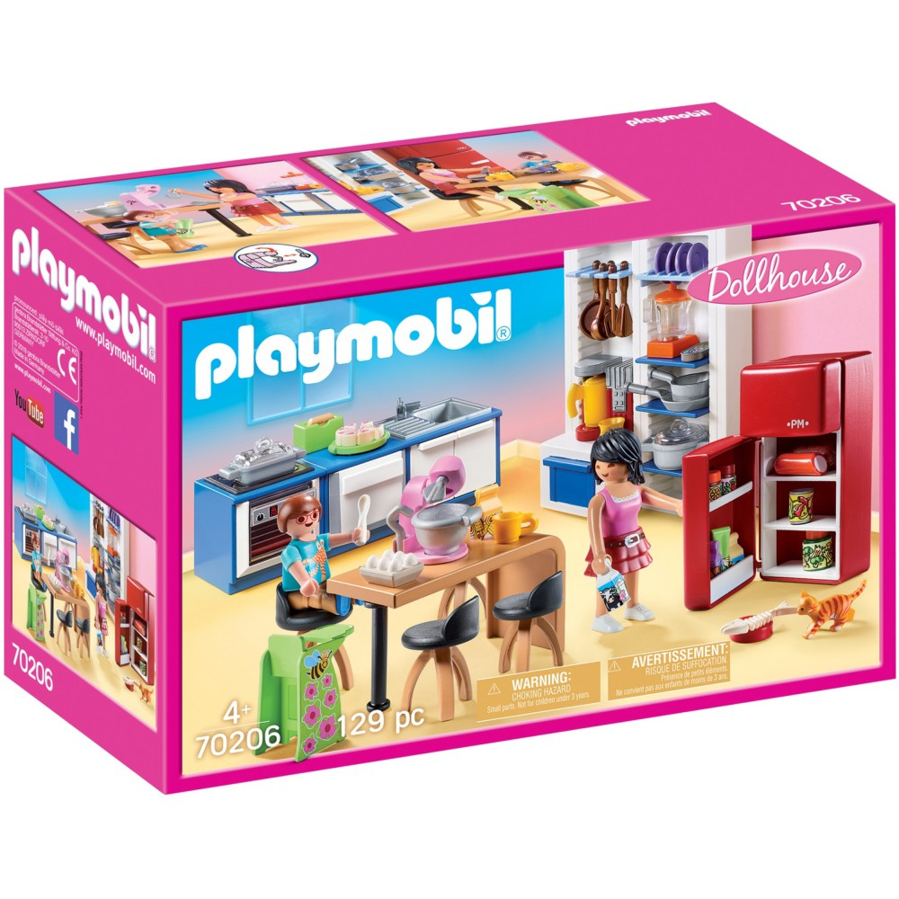 Playmobil 70206 Семейная кухня 129 деталей — фото 1