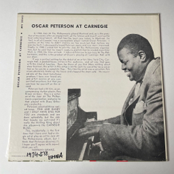 Винтажная виниловая пластинка LP Oscar Peterson At Carnegie (Japan 1973) (No Obi)