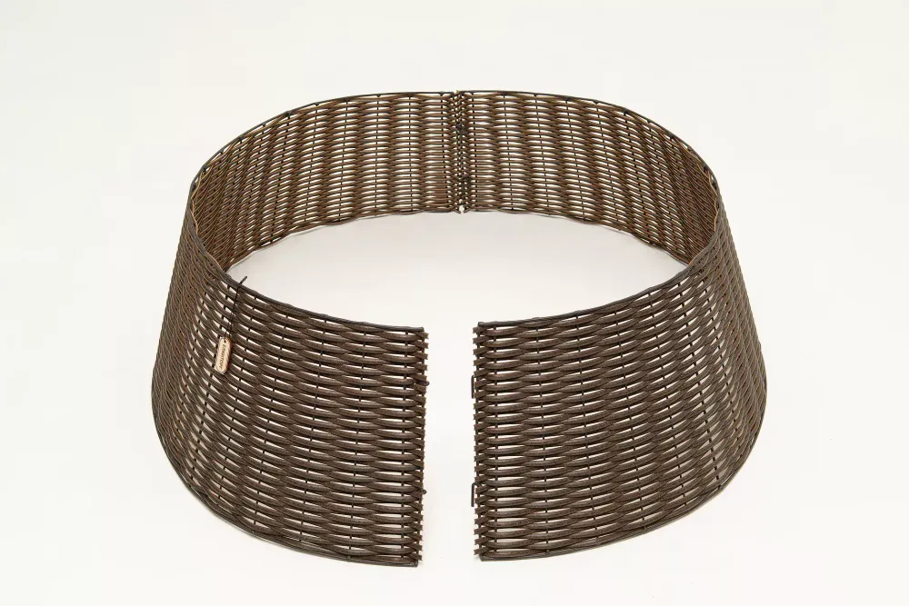 Корзина под елку, разборная "Царская лоза" лесной орех