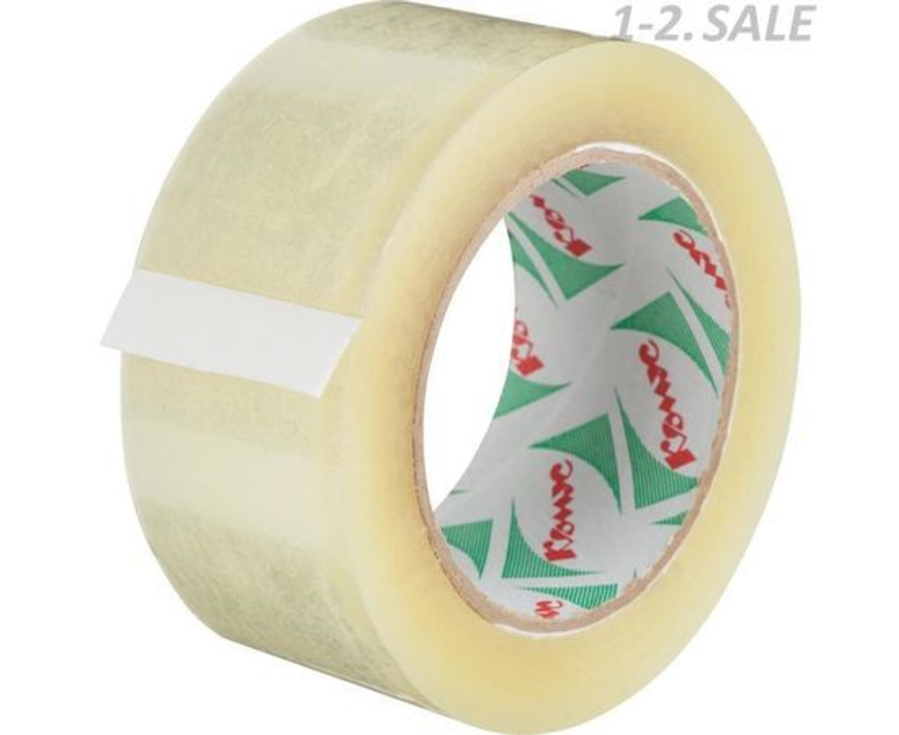 Клейкая лента упаковочная Комус 50мм х 100м 50мкм прозрачная