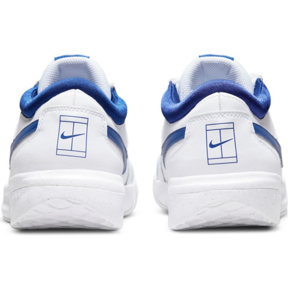 детские Кроссовки теннисные Nike Zoom Court Lite 3 Jr - white/deep royal blue